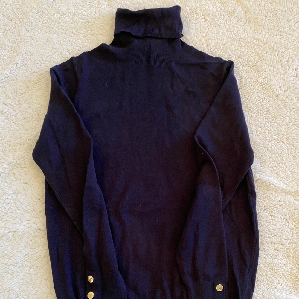 Zara navy turtleneck